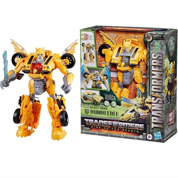 Hasbro Other - Transformers Toys Rise of The Beasts Movie, Beast-Mode Bumblebee Converting Toy